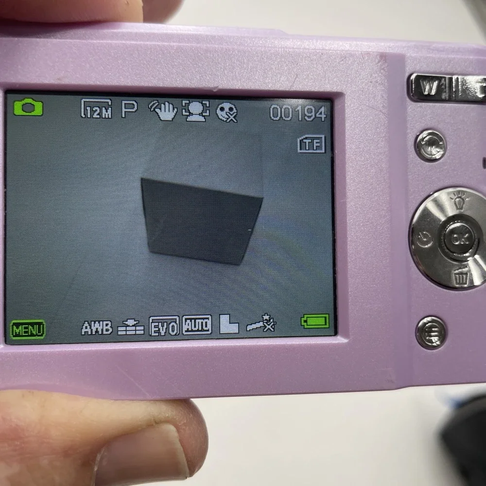 DC301 Digital Camera 48MP  16x Powerful Zoom Pink+Battery+Memory Card Included